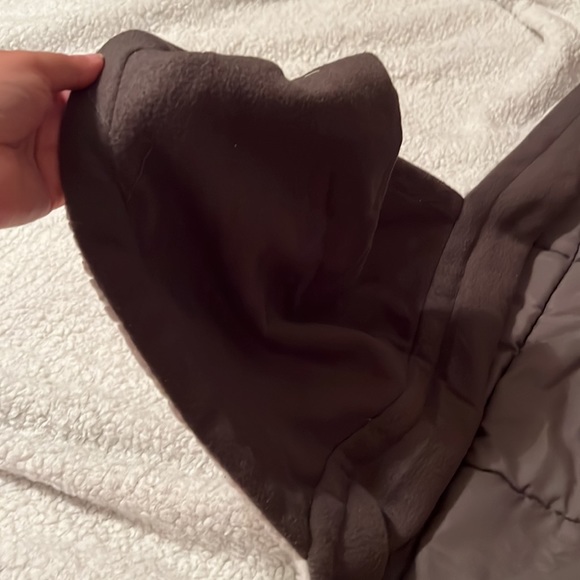 The Lakeside Collection Hooded Fleece & Sherpa Lined Wearable Throw Blanket - Picture 8 of 11